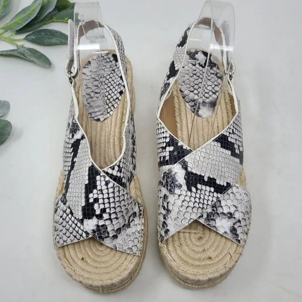MARC FISHER Gandy Espadrilles Wedge 9M‎
